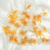 Z Flor de Orquídea Phalaenopsis Artificial Flor de Seda DIY Pasador Flor Materiales Sombrero Calzado Accesorios Decoración del Hogar Proyecto Flores Decorativas