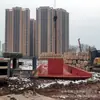 Tanque de lavado de autos para sitio de construcción 16m Tanque de agua de acero móvil sin cimentación con tanque de sedimentación de filtración de tres etapas
