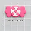 Dibujo Animado Castorcito Dibujo Animado Accesorios DIY Carcasa para Teléfono Móvil Vaso de Agua Accesorios Decorativos Parche para Zapato de Goma Suave de PVC