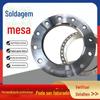 Flanges Feitos de Aço Carbono 304 em Várias Especificações, Personalizáveis, Resistentes ao Desgaste, Flanges de Solda Espessados de Aço Inoxidável