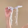 Estilo Nuevo Primavera y Verano "Flor de Mariposa Azul" Flor de Mariposa Azul Borla Pasador Lateral Clip Lateral Nuevo Estilo Chino Accesorio para el Cabello para Mujeres