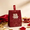 Caja de dulces de boda de estilo chino de mano estilo Xiaohongshu, bolsa de dulces de compromiso, caja de regalo, caja de dulces de regalo de agradecimiento al por mayor