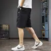 Shorts de trabajo ligeros modernos estilo americano para hombre, nuevos de verano casual, corte holgado, talla grande, shorts versátiles deportivos de pierna recta
