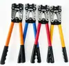 Pinzas de crimpado HX-50B para terminales grandes sin aislar, pinzas de crimpado por compresión en frío, pinzas de nariz de cobre de apertura grande, uso rápido para electricistas
