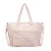 Bolsa de Chaqueta Acolchada de Nylon y Algodón de Gran Capacidad Otoño/Invierno para Mujer 2026 Nuevo Estilo Coreano Ins Nicho Lienzo Bolso de Hombro Único