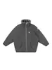Chaqueta de Estilo Americano con Cuello de Piel de Águila de Montaña para Hombres y Mujeres Invierno 2025 Nuevo Holgado Cálido Engrosado Algodón Estilo Callejero Abrigo de Algodón