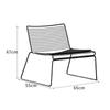 Silla nórdica Ins ligera de lujo de hierro, moderna silla de comedor sencilla para exteriores, balcón, informal, Internet popular, mesa y silla para el hogar, muebles
