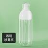 Botella atomizadora Yinfu de hilo transparente para niebla fina 50ml botella blanca de presión para emulsión cosmética PETG esencia dividida en botellas