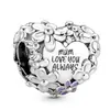 Nuevo 2022 Pulsera DIY Panjia Colgante de Abalorios Charm Joyería para el Día de la Madre Accesorios Colgante de Abalorios