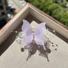 2025 Nuevo Pasador de Pelo de Mariposa Pasador Dulce para Niña Pinza para Moño Accesorio para el Cabello de Princesa Pinza de Tiburón