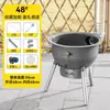 Fogão a Lenha para Queimar Madeira, Modelo Novo para Uso Doméstico, Fogão Externo para Áreas Rurais, Fogão Portátil de Chão, Fogão Grande para Queimar Madeira