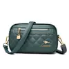 Bolsa Cruzada Pequeña Nueva de Otoño e Invierno Transfronteriza Estilo Caliente para Mujer Bolso de Hombro Único Bolso Cuadrado Pequeño Casual