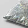 Bolsa de 10g de Purpurina Láser para Uñas de 0.2mm, Escamas Finas de Purpurina Láser para Uñas, Adecuado para Rellenos de Resina DIY