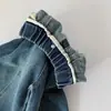 Jeans para niños Mai Bao 2026 estilo nuevo de invierno para niños pantalones elegantes de pierna curva con estrellas ajuste holgado pantalones dropshipping