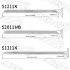 Baiyi Tools S1111Mk Lâmina de Serra Sabre de Aço Inoxidável Lâmina de Serra de Arco Multifuncional Moagem à Máquina Osso Marcenaria Serra Elétrica
