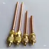 Válvula Unidireccional Engrosada y Alargada para Aire Acondicionado y Refrigerador, Núcleo de Válvula, Puerto de Llenado de Refrigerante, Válvula de Aguja, Boquilla de Refrigerante, Válvula de Llenado de Líquido