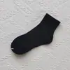 Calcetines de media pantorrilla para mujer, calcetines cortos de color liso para primavera y otoño, calcetines finos, transpirables y absorbentes de sudor para verano, calcetines Zhuji