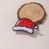 Pinças de Natal Europeias e Americanas Transfronteiriças Chapéus de Natal Pinças do Papai Noel Presilha para Cabelo de Tubarão Acessórios de Cabelo Atacado