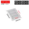 Armario de ventilación rectangular de aleación de aluminio de 50 a 100 mm de ancho con malla transpirable para disipación de calor, decoración a prueba de humedad