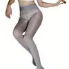 Calcetines de aceite de caballo para entrepierna de primera línea 8D calcetines aceitosos brillantes sexys sedosos lisos de alta densidad talla grande medias pantimedias anti-dropshipping