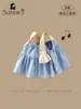 Ropa Infantil Niña Verano Nuevo Estilo Clase A Bebé y Niño Pequeño Elegante Estilo Coreano Cuadros Tirantes Top Ropa Infantil