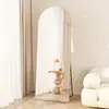 Espelho de chão de corpo inteiro, espelho para vestir de celebridades na internet, espelho de montagem de loja de roupas, espelho grande de parede para quarto de meninas