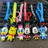 Nuevo Llavero de Muñeco de Mickey de Dibujos Animados, Lindo Colgante Metálico para Llaves Estilo Pareja, Regalo Barato para Actividades Promocionales