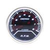 Tacómetro universal para modificación de coche 12v luz blanca tacómetro mecánico RMP