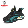 Sapatos Infantis Babudou 2026 Primavera e Outono Tênis Esportivos de Malha para Meninos de 7 a 12 Anos, Tênis de Corrida Respiráveis e Leves