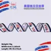 Fita de Dia da Independência Americana Transfronteiriça com Borda de Arame de Ferro, Fita com Estampa de Bandeira dos EUA para Carro, Laço de Fita de Cetim Feito à Mão