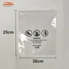 Bolsa con cremallera para ropa de advertencia de Amazon transfronteriza calcetines ropa ropa interior bolsa sellada transparente vacío comercio exterior Mayoreo