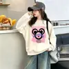Moda Outono/Inverno 2026 Nova Moletom Pulôver Cartoon da Moda para Meninas, Tops Estilosos e Doces para Crianças Maiores e Bebês, Atacado