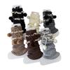 Botas y Calcetines de Algodón para Niños, Lindos Lazos de Bola, Calcetines de Felpa con Encaje Lolita, Cubrepiernas de Otoño e Invierno para Niñas Coreanas