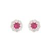 Moda Luz Luxo Nicho Flor Simples Brincos de Girassol Agulha de Prata S925 Diário Deslocamento Combinação Total Brincos Elegantes