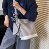 Bolso Estilo Coreano Viaje Otoño Moda Cruzado para Mujer Gran Capacidad 2026 Cubo Nuevo Estilo Bolso Hombro Único Cruzado Simple