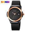 Reloj de Pulsera SKMEI Moda Casual Silicona Estudiante para Mujer Elegante Simple Caja Transparente con Reloj de Cuarzo