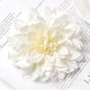 Flor Dália Flor Artificial Cabeça de Flor Corsage Chapéu Material DIY Decoração de Casamento Flor Falsa Realista de Alta Qualidade