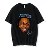 Camiseta con Estampado Gráfico del Rapero Young Thug Verano para Hombres y Mujeres g