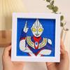 Enfeites de Pintura de Diamante, Adesivos de Desenho Animado DIY Fofos Feitos à Mão, Porta-Retratos de Acrílico, Pinturas Decorativas, Decorações para Quarto e Sala de Estar no Atacado