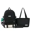 Mochila Escolar Transfronteiriça para Estudantes Estilo Ins Campus Leve Mochila Estudantil Grande Capacidade Alto Valor Mochila para o Dia a Dia