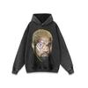 Suéter estilo hip hop americano para hombre, estilo Y2K, de algodón, estilo Harajuku, con estampado de ojos grandes y boca, clásico, de manga larga