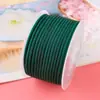 Corda Redonda Pequena Linha Não Trançada DIY Handmade Colar Trançado Pulseira Linha Pingente Colar Pingente Joia Cordão