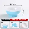 Bol para Fideos Imitación Porcelana Melamina A5, Bol Engrosado Forma de Caracol, Bol para Fideos con Sopa de Res, Bol para Ramen de Tienda de Fideos Bicolor de Pie Alto, Logo Personalizado