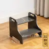 Banquinho de Bambu para Casa para Adultos e Crianças, Escadinha Infantil, Banquinho para Lavar Bebê, Banquinho Elevatório, Degrau para Sofá, Estilo Degrau