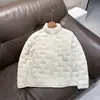 Nueva Chaqueta de Algodón con Cuello Alto, Cierre de Cremallera, Holgada, Antibacteriana, Cortavientos, Simple, para Mujer, Top Otoño Invierno 14139