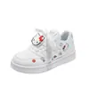 Tênis Baixo Feminino 2025 Primavera e Outono Novo Estilo Coreano Sapatos Casuais Leves Versáteis Sapatos Esportivos Kt da Moda para Meninas