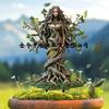 Nuevas Estacas de Jardín Encantador de Bosque Transfronterizas para Interior y Exterior Acrílico Plano Plantas en Maceta e Inserciones Decorativas para Patio