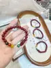 Transmissão ao vivo do Pulseira de Cinnabar do Deus da Riqueza Wulu Pulseira de Contas de Transferência Para Este Ano da Vida para Homens e Mulheres Presente Abertura Joia Pulseira