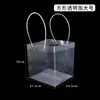 Atacado do Fabricante Bolsa Tote Trapezoidal Saco de Papel Kraft Retrô para Buquê Floricultura Suprimentos para Arranjo Floral Embalagem de Flores Bolsa Trapezoidal