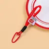 Cordão para Celular Tira de Pulso Cordão de Nylon Trançado Acessório para Bolsa Chaveiro com Anel de Metal Antiperda Cadeia de Cordão